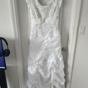 Elegant White Women's Dress